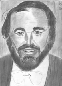 Voir le détail de cette oeuvre: pavarotti